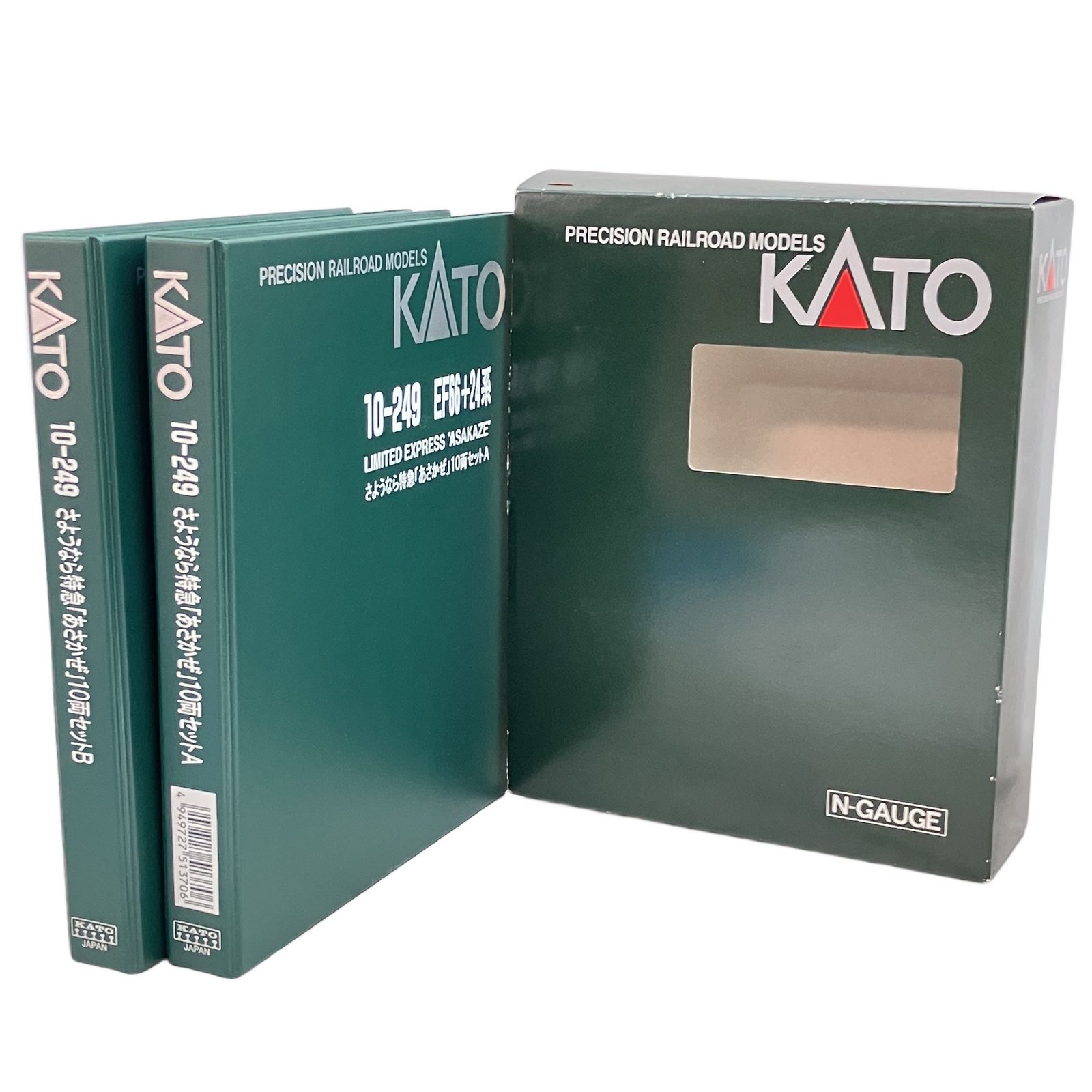 KATO 10-249 EF66+24系 さよならあさかぜ 10両セット KATO 10-249 EF66+24系 さようなら特急「あさかぜ」10両セット KATO 10