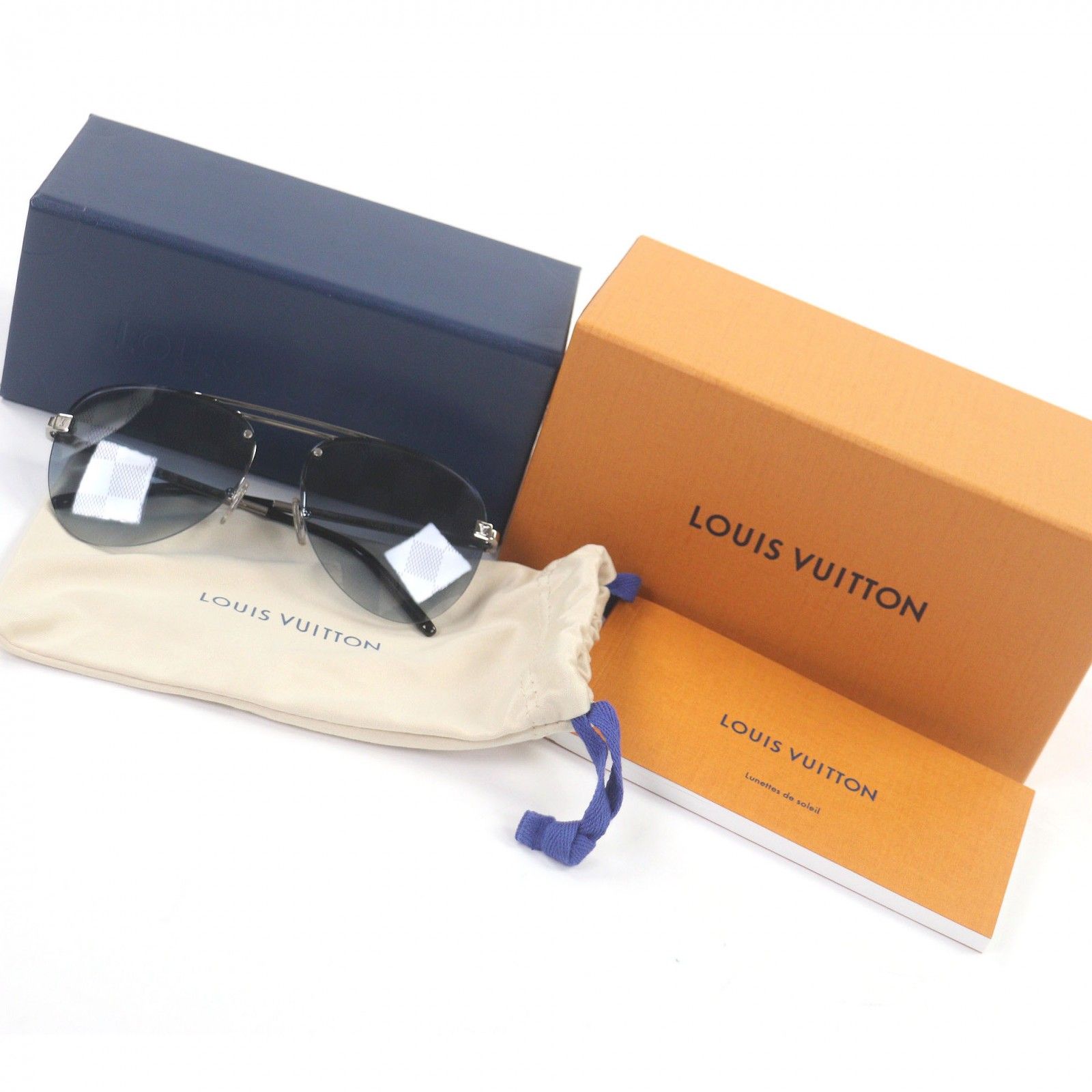 極美品□LOUIS VUITTON ルイヴィトン 2022年製 Z1271E サングラス