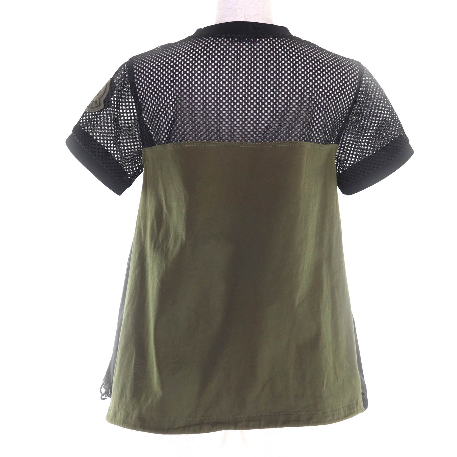 美品◇MONCLER モンクレール F10938C73400 コットン100％ ロゴワッペン