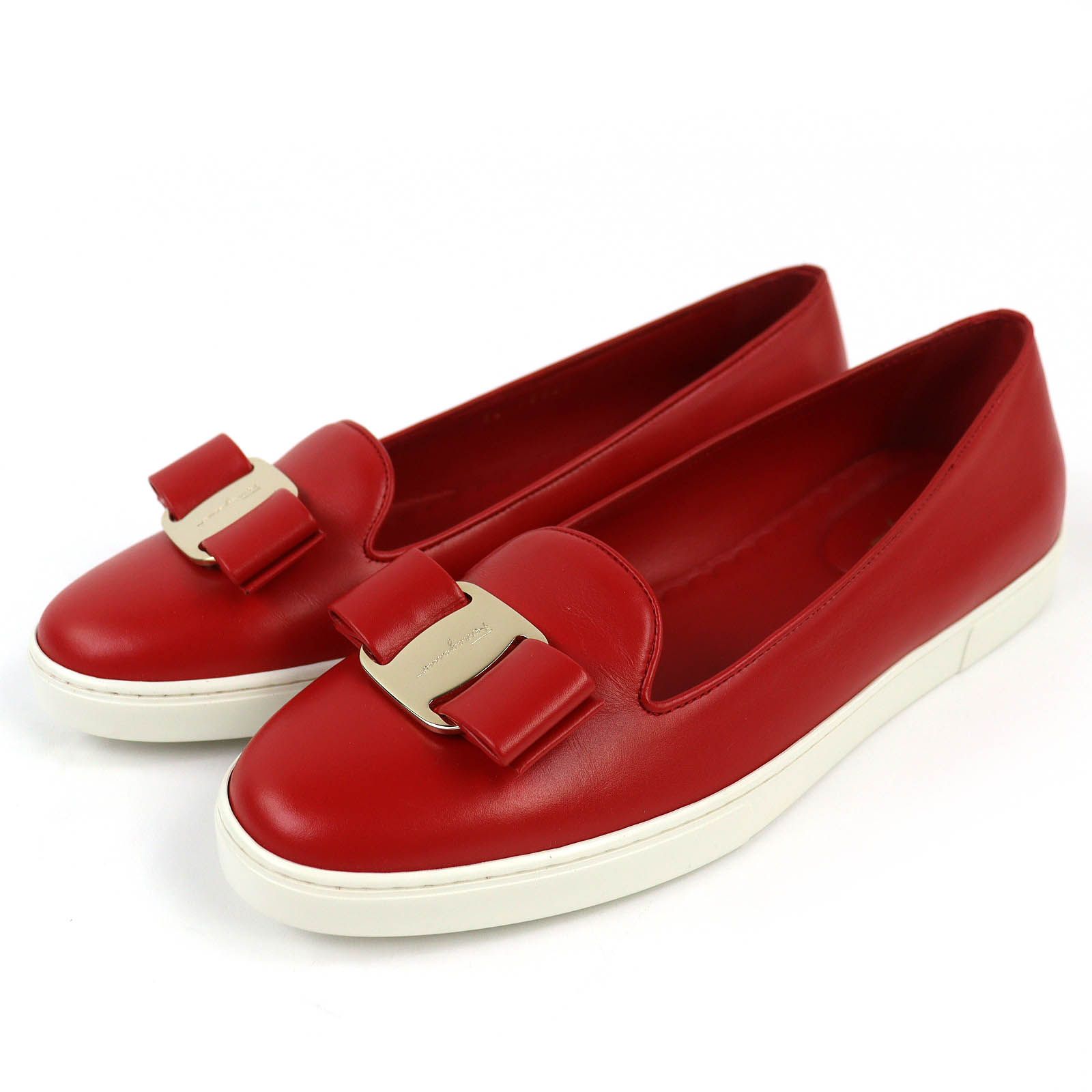 極美品△Salvatore Ferragamo サルヴァトーレフェラガモ NOVELLO