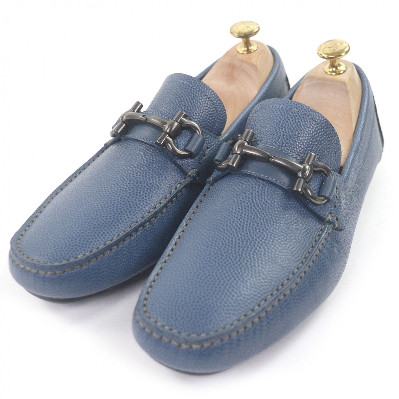 未使用品□Salvatore Ferragamo サルヴァトーレフェラガモ レザー