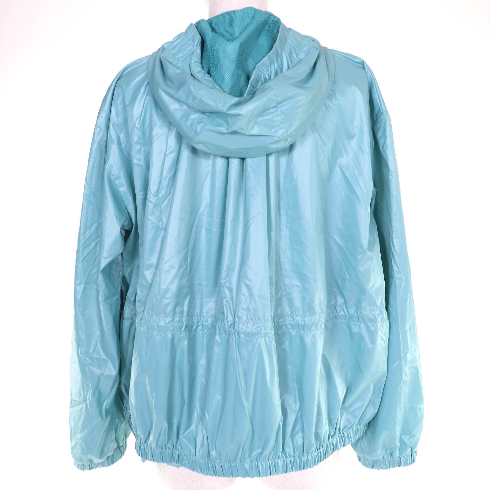 極美品△MONCLER モンクレール 2022年製 URBONAS ロゴワッペン フード