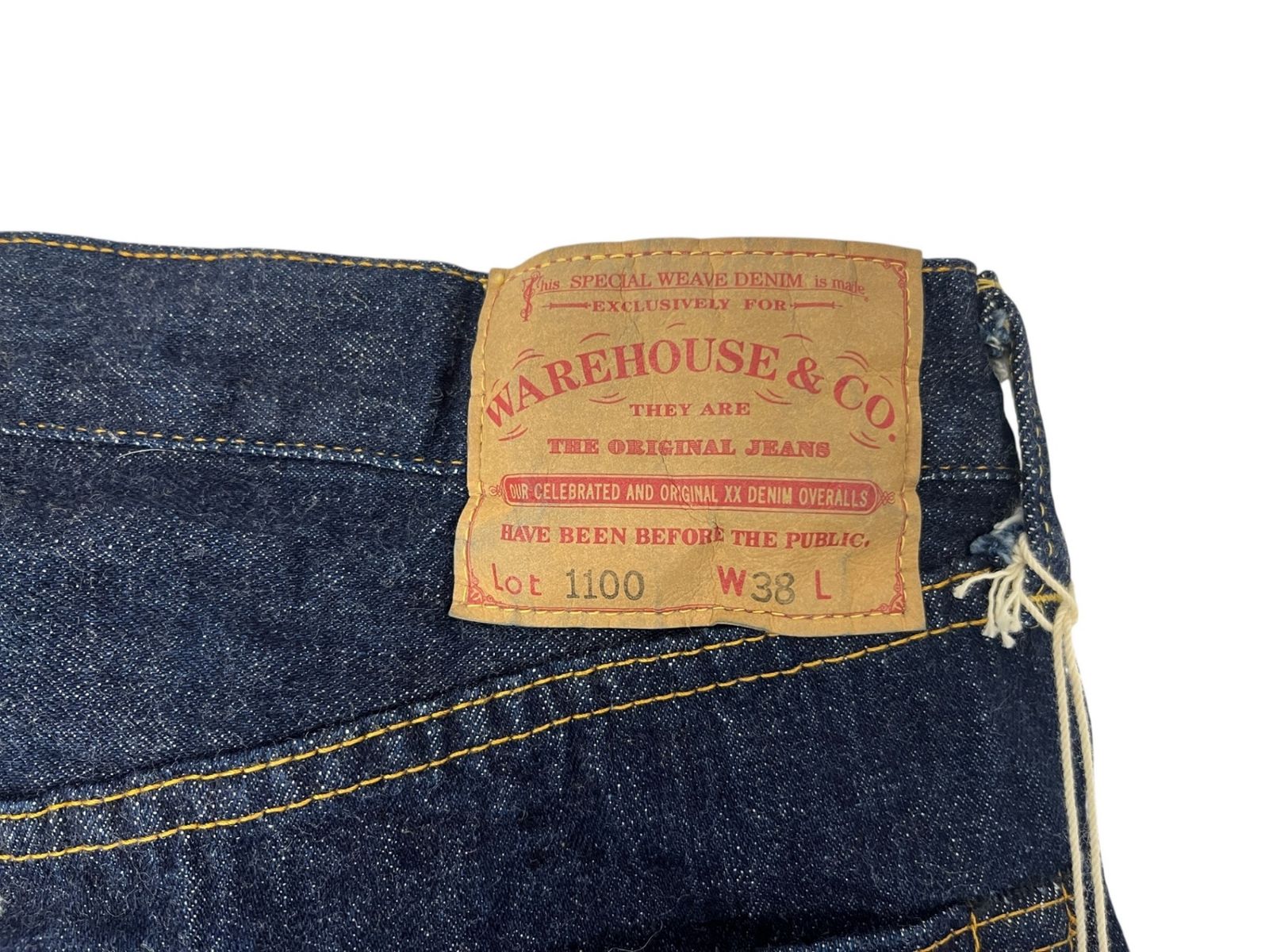 WAREHOUSE (ウェアハウス) 2ND-HAND Lot.1100 セコハンシリーズ デニム