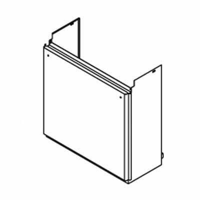 パロマ 配管カバー 幅640 HCFA-7-650 L