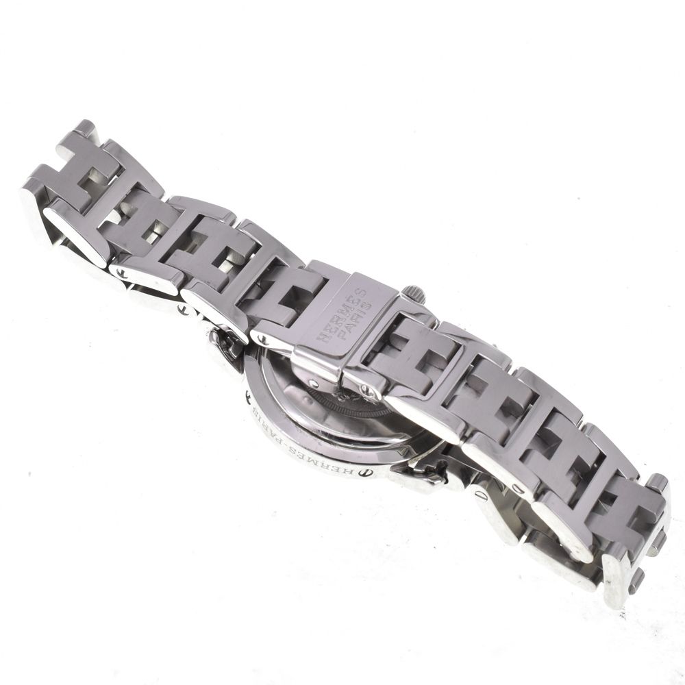 ◆エルメス◆クリッパー◆バックル◆中留◆CL4.210◆CL4.220◆F-S エルメス HERMES CL4.210 クリッパー Dバックル クォーツ レディース