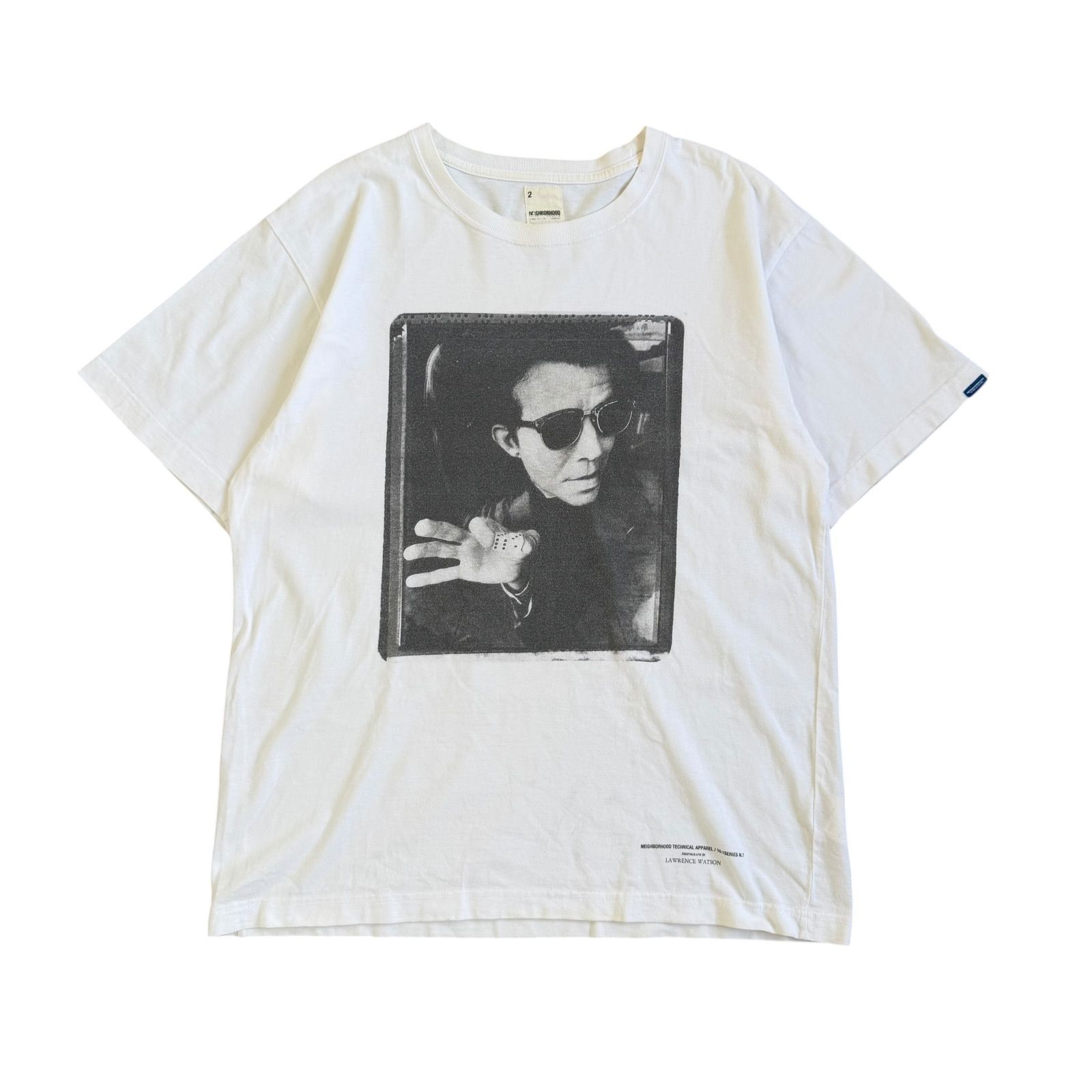 NEIGHBORHOOD フォトプリント Tシャツ ホワイト Lサイズ NEIGHBORHOOD / ネイバーフッド TENCHICAL APPAREL / LAWRENCE WATSON
