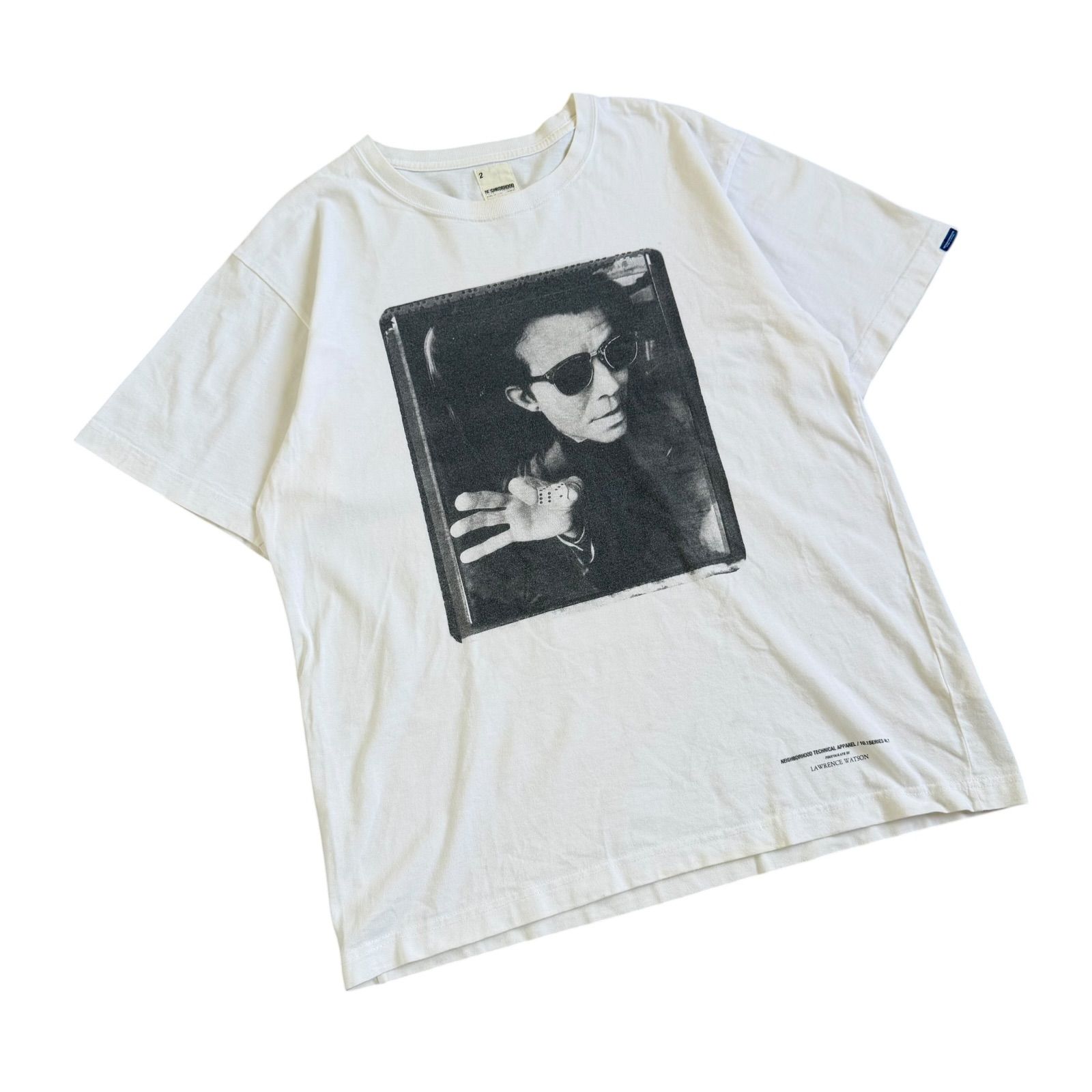 NEIGHBORHOOD フォトプリント Tシャツ ホワイト Lサイズ NEIGHBORHOOD / ネイバーフッド TENCHICAL APPAREL / LAWRENCE WATSON