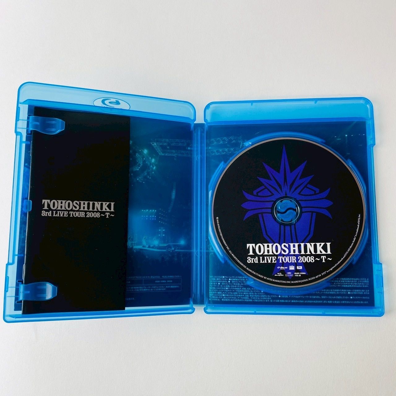 東方神起 3rd LIVE TOUR 2008 ～T～ ブルーレイ RZXD46738 [P2]【Blu