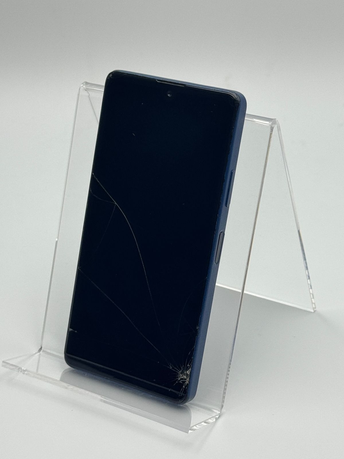 【中古D】Xperia Ace III A203SO ブルー SIMフリー 白ロム