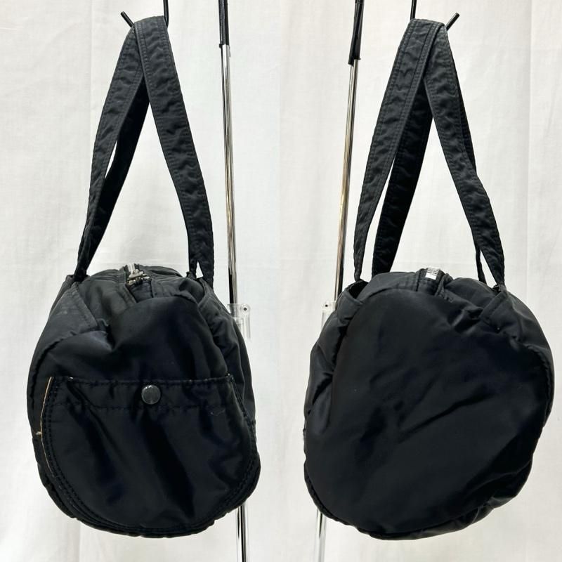 ポーター 吉田カバン PORTER TANKER ミニボストンバッグ black メンズ
