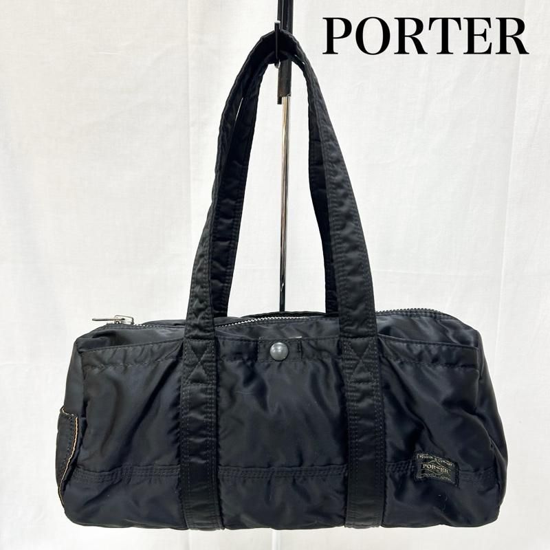 ポーター 吉田カバン PORTER TANKER ミニボストンバッグ black メンズ