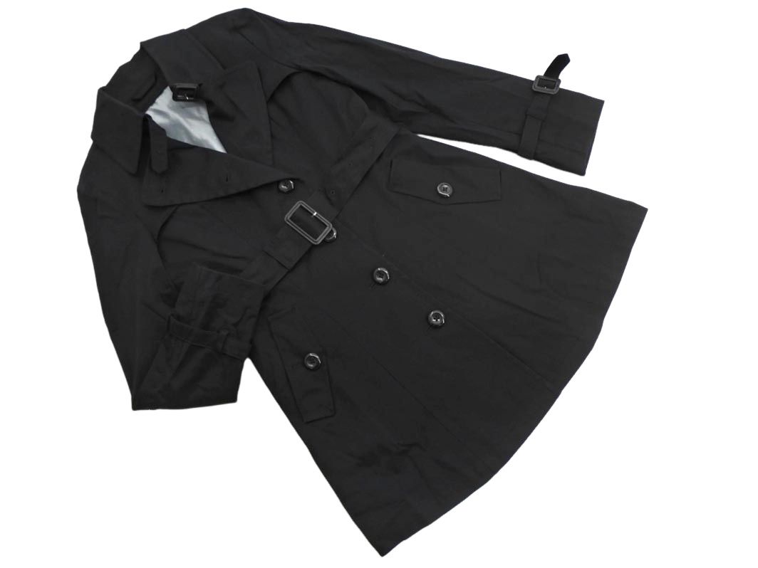 値下げ】n line Precious トレンチコート ライナー付 黒 13号 N-LINE