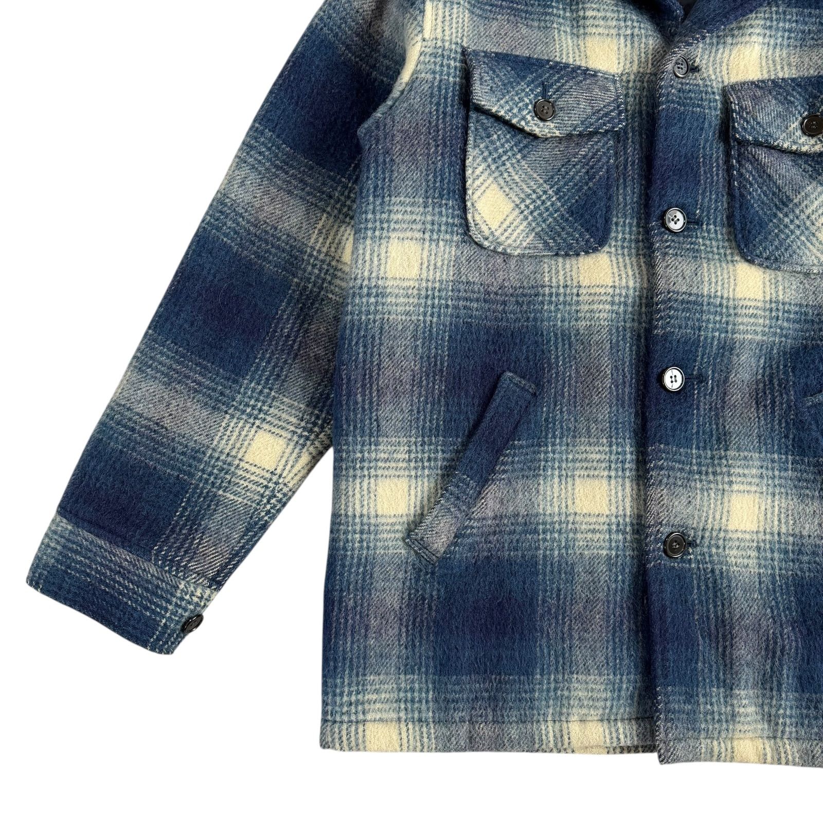 y2k 80s ヴィンテージ McGREGOR オンブレチェック ジャケット 80's McGREGOR / マクレガー オンブレチェック ウールジャケット