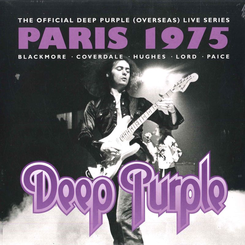 3 discs LP Deep Purple Live In Paris 1975 Ear Music |00920