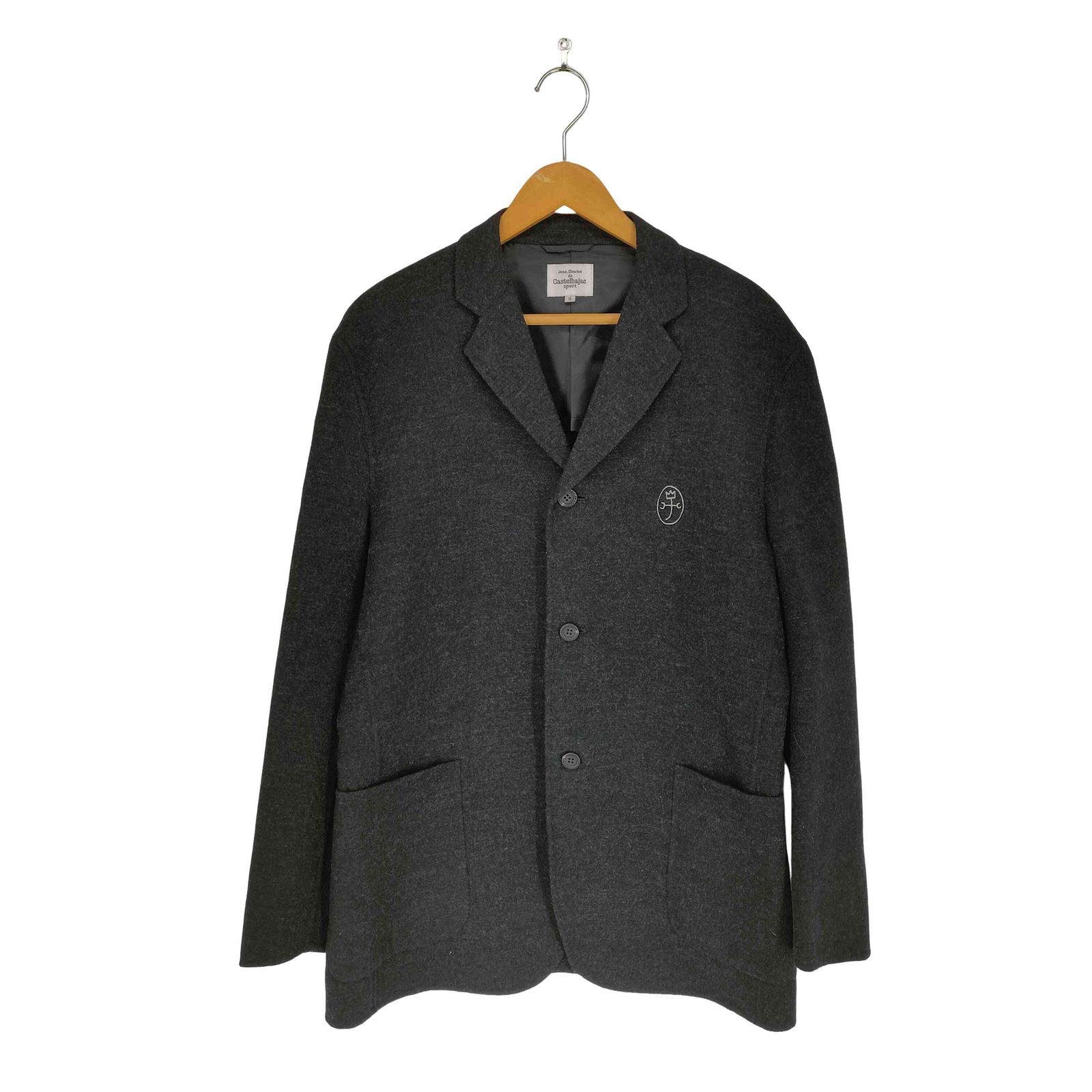 カステルバジャックスポーツ CASTELBAJAC SPOT ウールポリ3Bテーラード