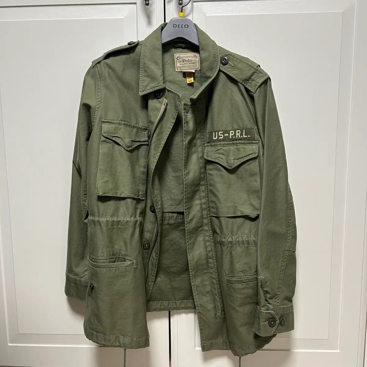 ポロ ラルフローレン サープラス Broken ツイル ミリタリー ジャケット