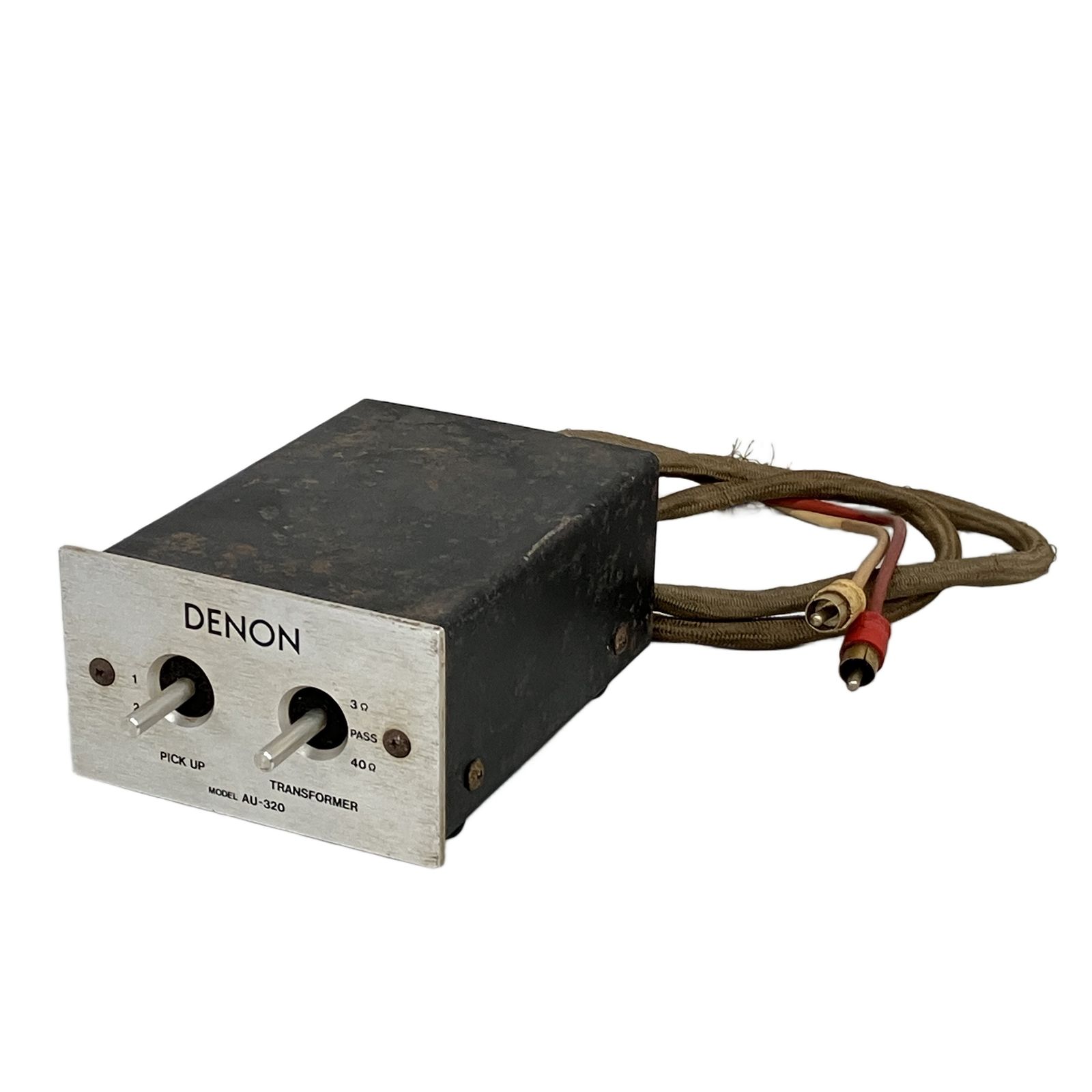 DENON デノン AU-320 MC 昇圧トランス オーディオ機器 音響機器