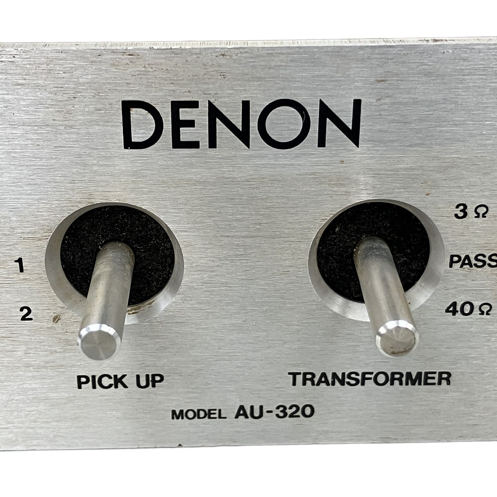 DENON AU-320 低ノイズ高級トランス　ジャンク ジャンクDENON AU-320 昇圧トランス