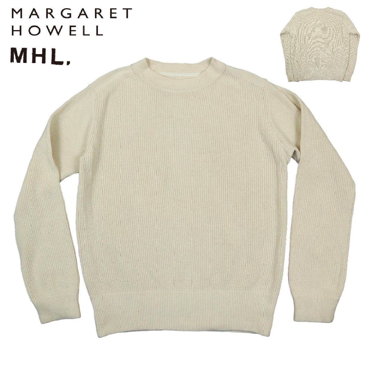 B3702】【美品】MARGARET HOWELL M.H.L. マーガレットハウエル クルー