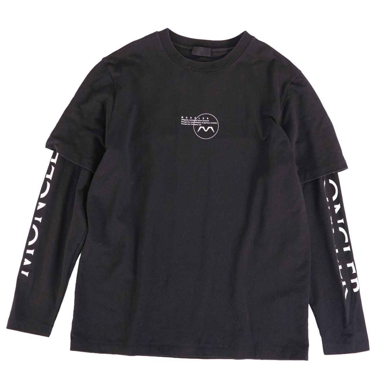 美品 モンクレール MONCLER Tシャツ 2022 カットソー ロングスリー 