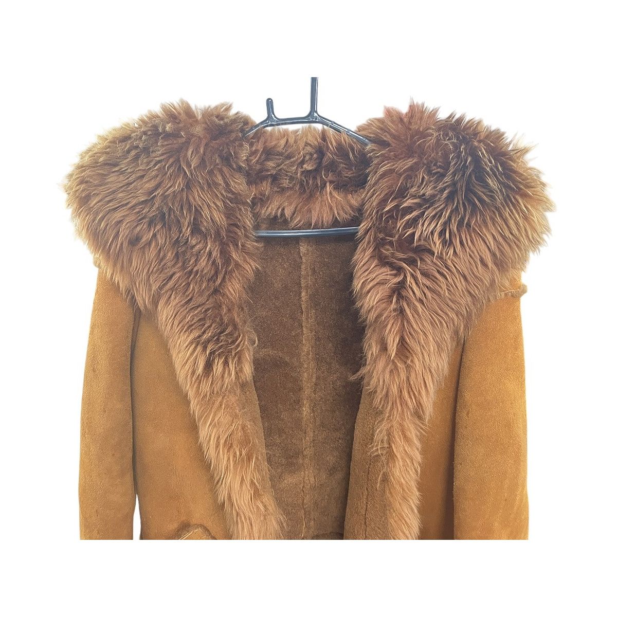 〇〇　ROTINY　ロティニー　 ファーコート　9　 ブラウン ROTINY 毛皮 ロティニー サイズ9 ムートンコート ブラウン ハーフ丈