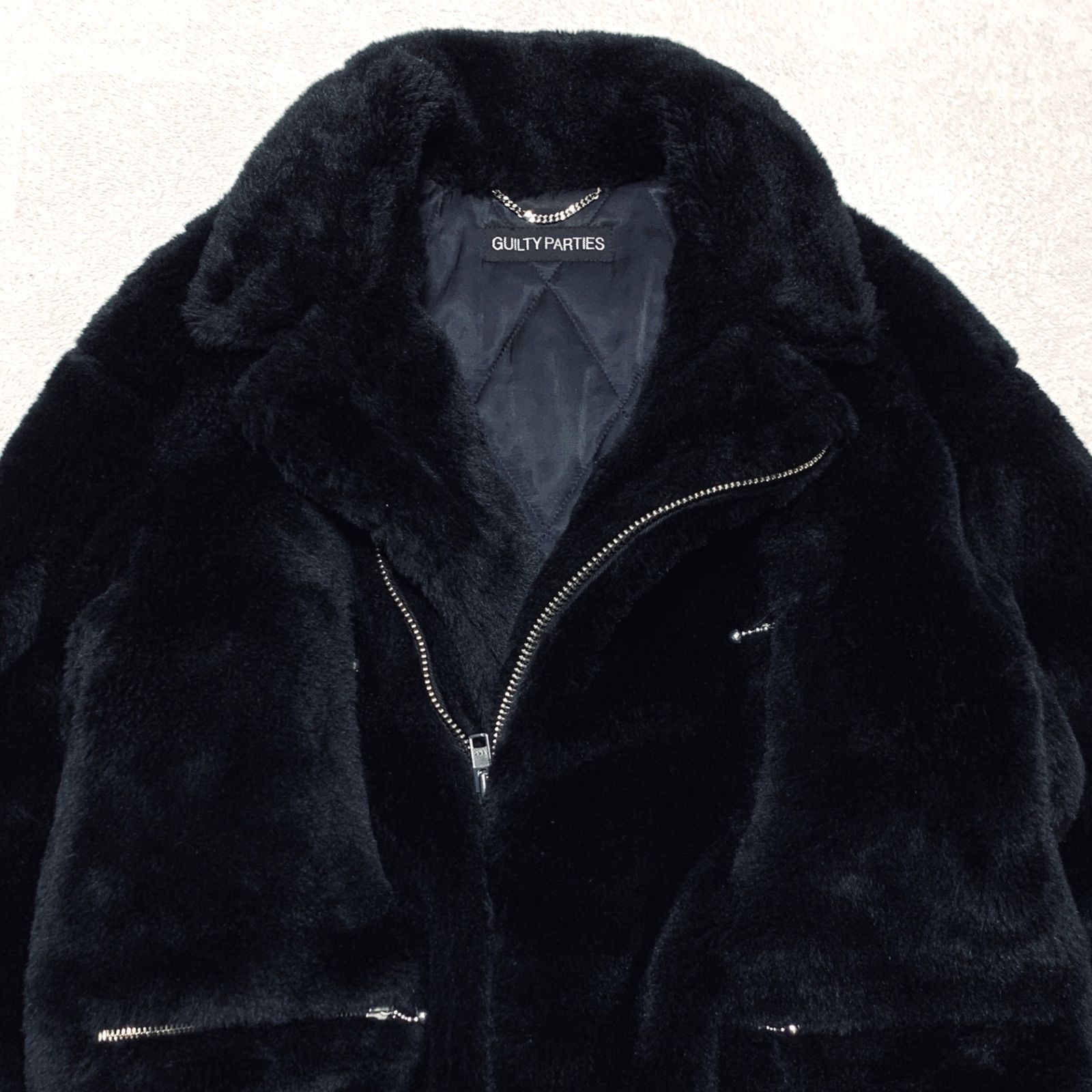WACKO MARIA Fur Double Riders Jacket ダブルライダースジャケット