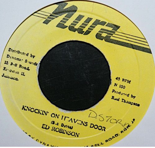 7” Ed Robinson Knockin On Heavens Door N100 Nura /00080 - メルカリ