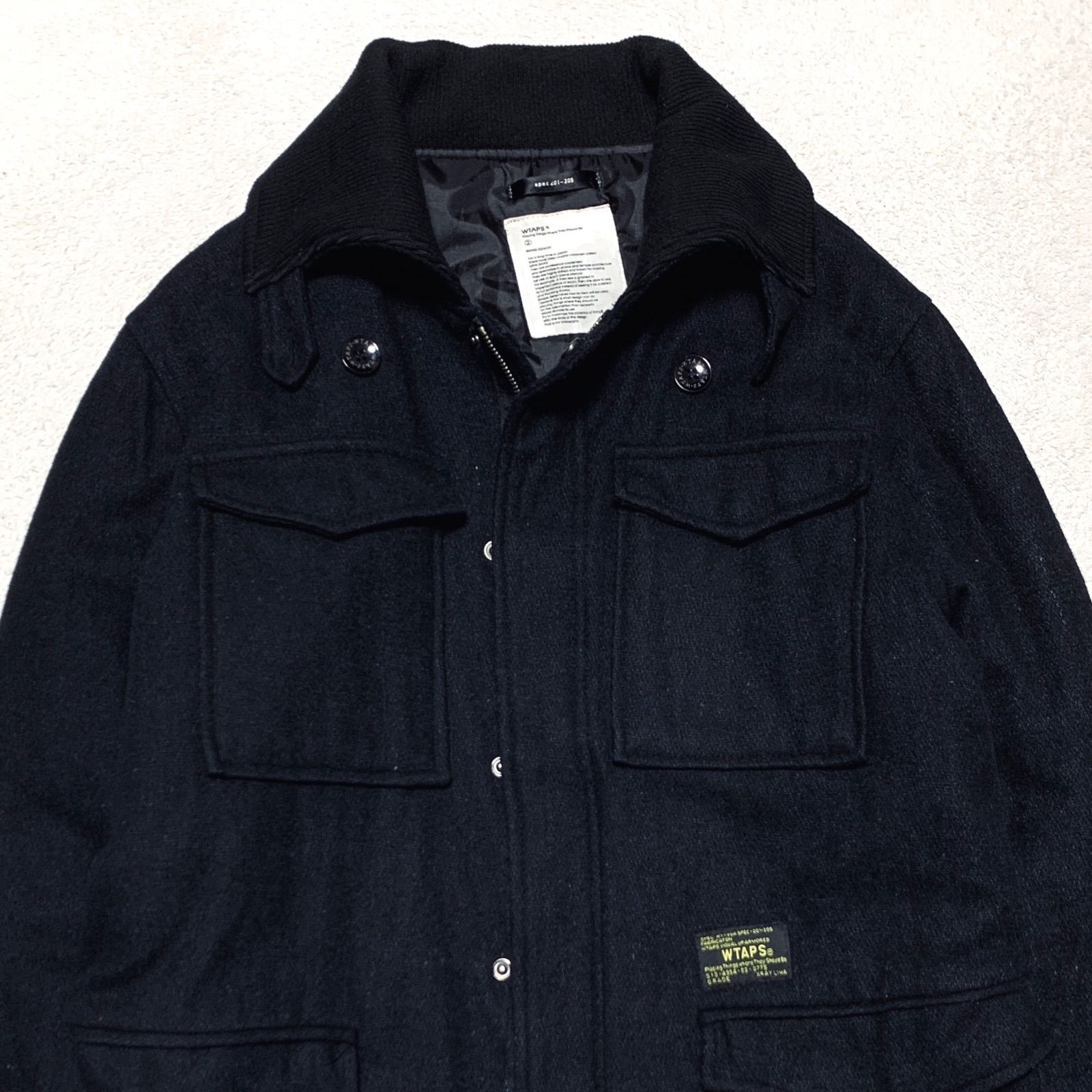 WTAPS M-65 JACKET WOOL MELTON ミリタリージャケット フィールド