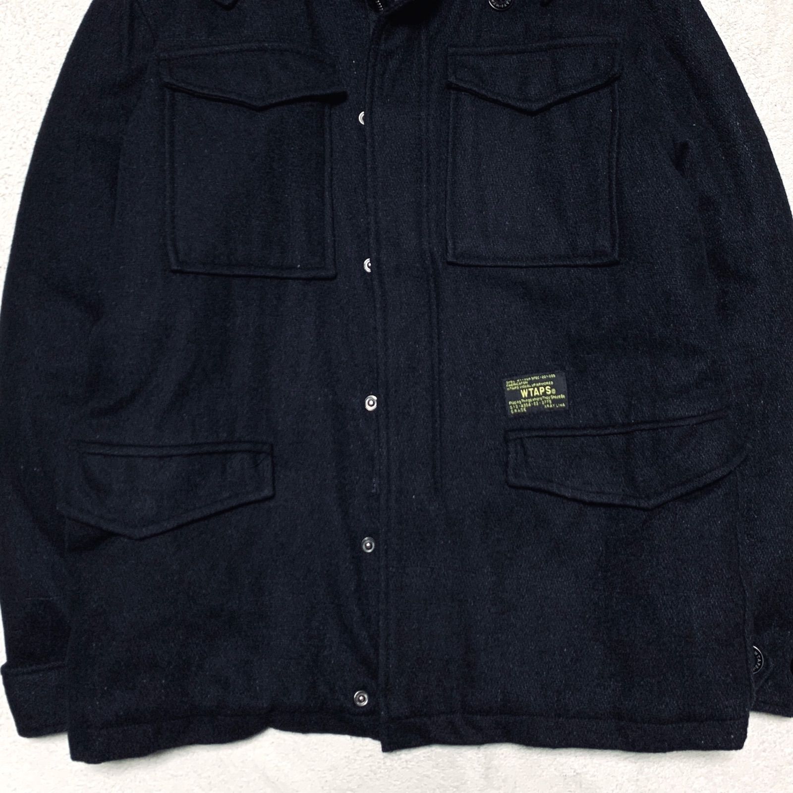 WTAPS M-65 JACKET WOOL MELTON ミリタリージャケット フィールド