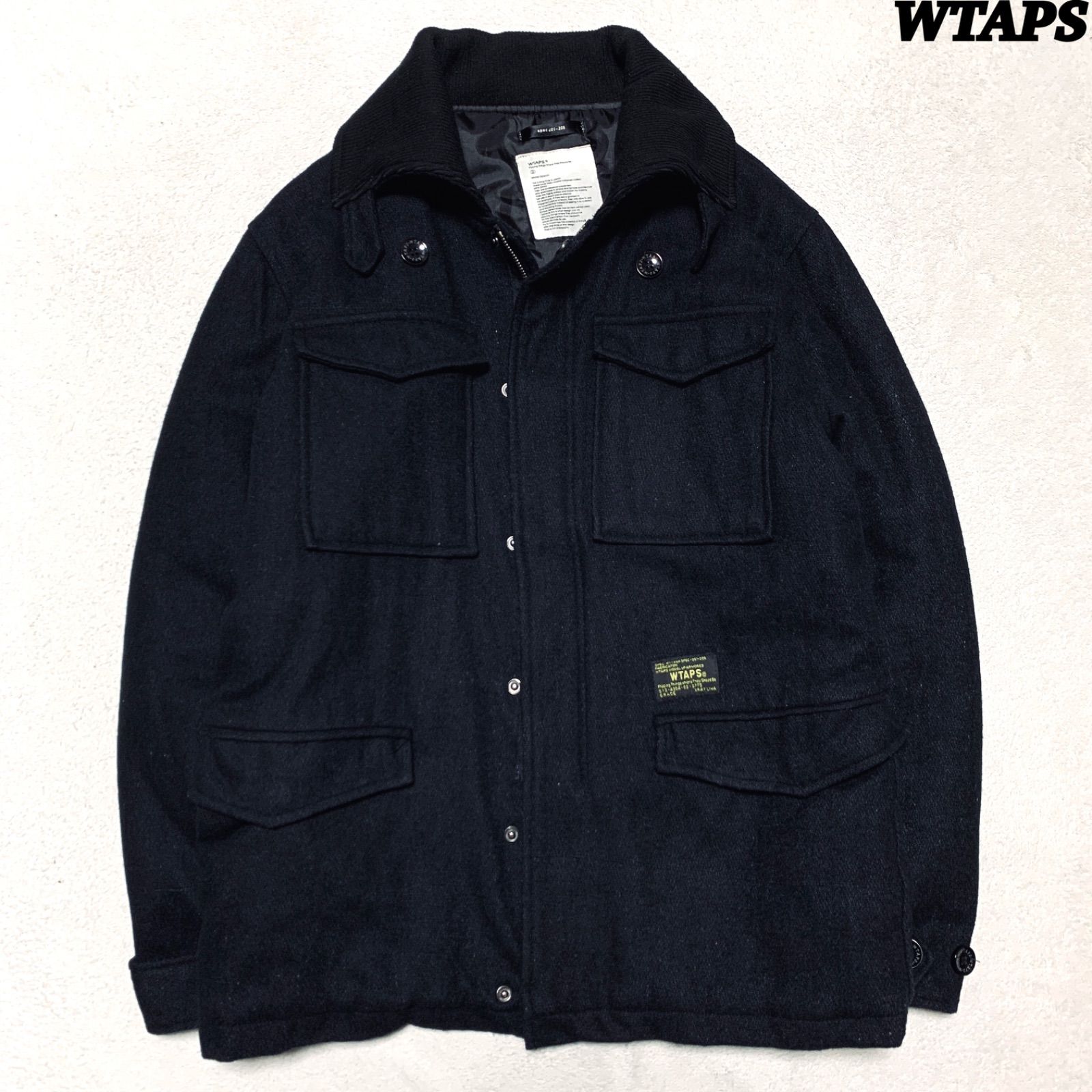 WTAPS M-65 JACKET WOOL MELTON ミリタリージャケット フィールド