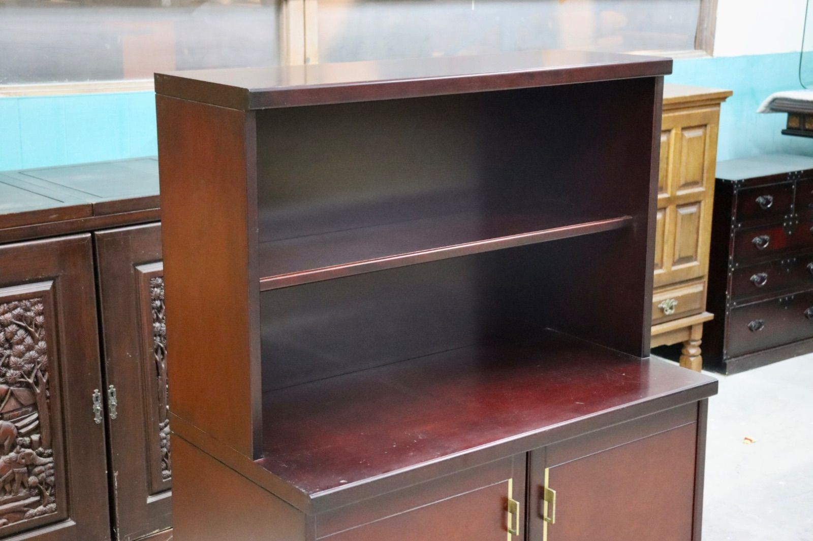 GMIK811A○モリシゲ / MORISHIGE キャビネット 飾り棚 本棚 リビング