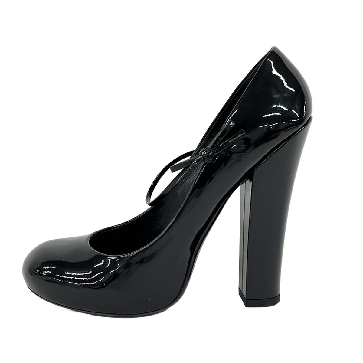 LOUIS VUITTON(ルイヴィトン) パンプス 39 レディース美品 - 黒 リボン