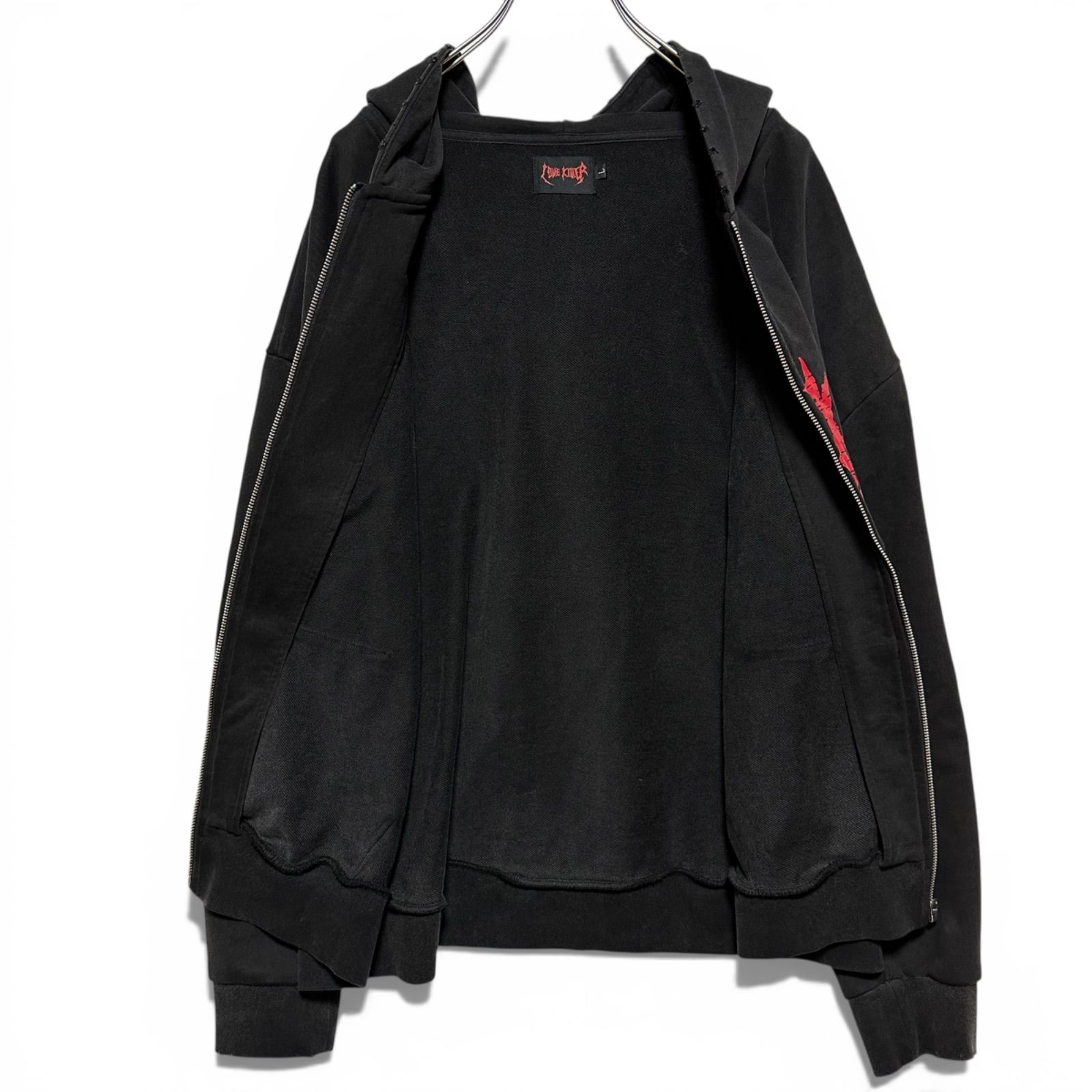 LOVE KILLER ラブキラー Killer cat zip hoodi キラーキャット ジップ 