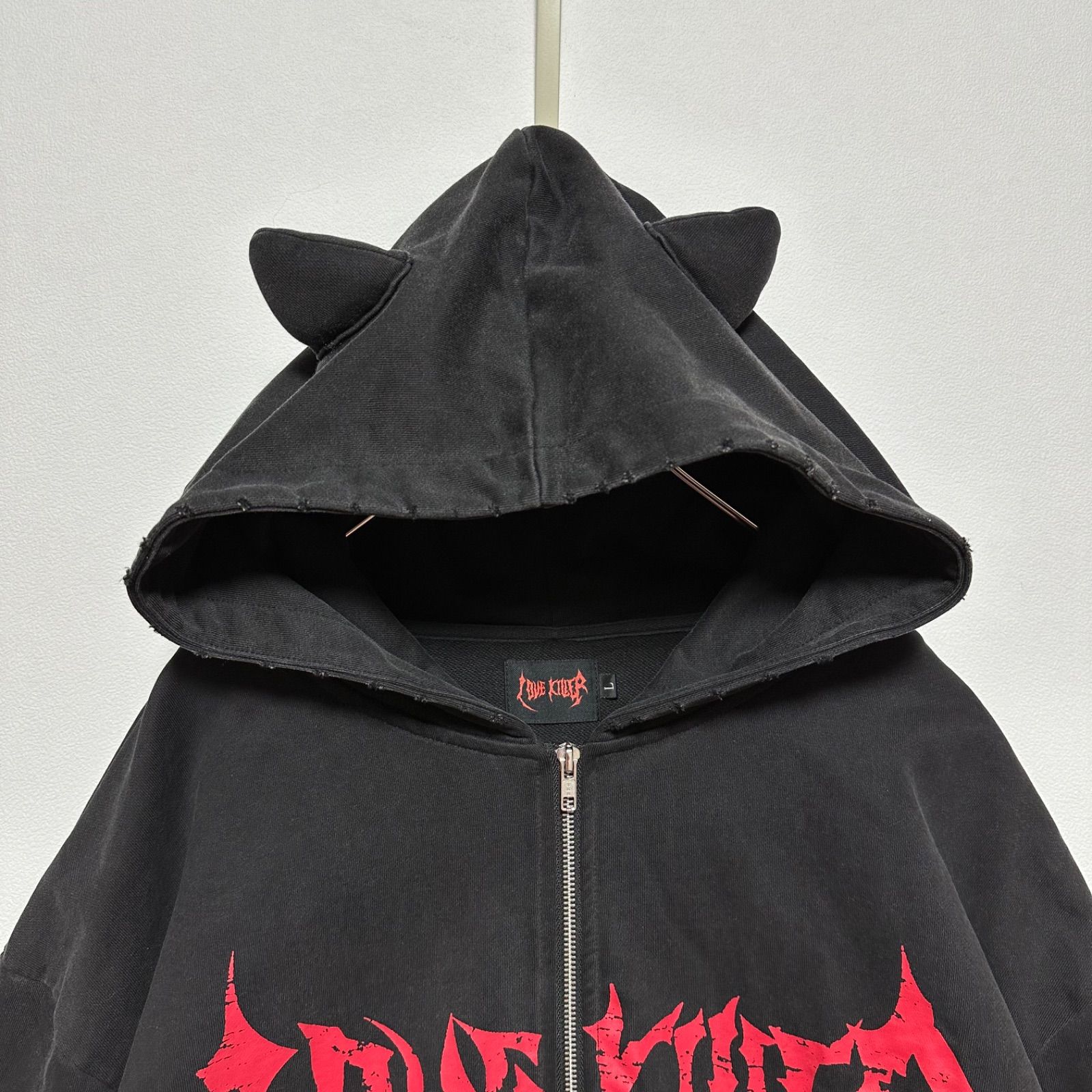 LOVE KILLER ラブキラー Killer cat zip hoodi キラーキャット ジップ 