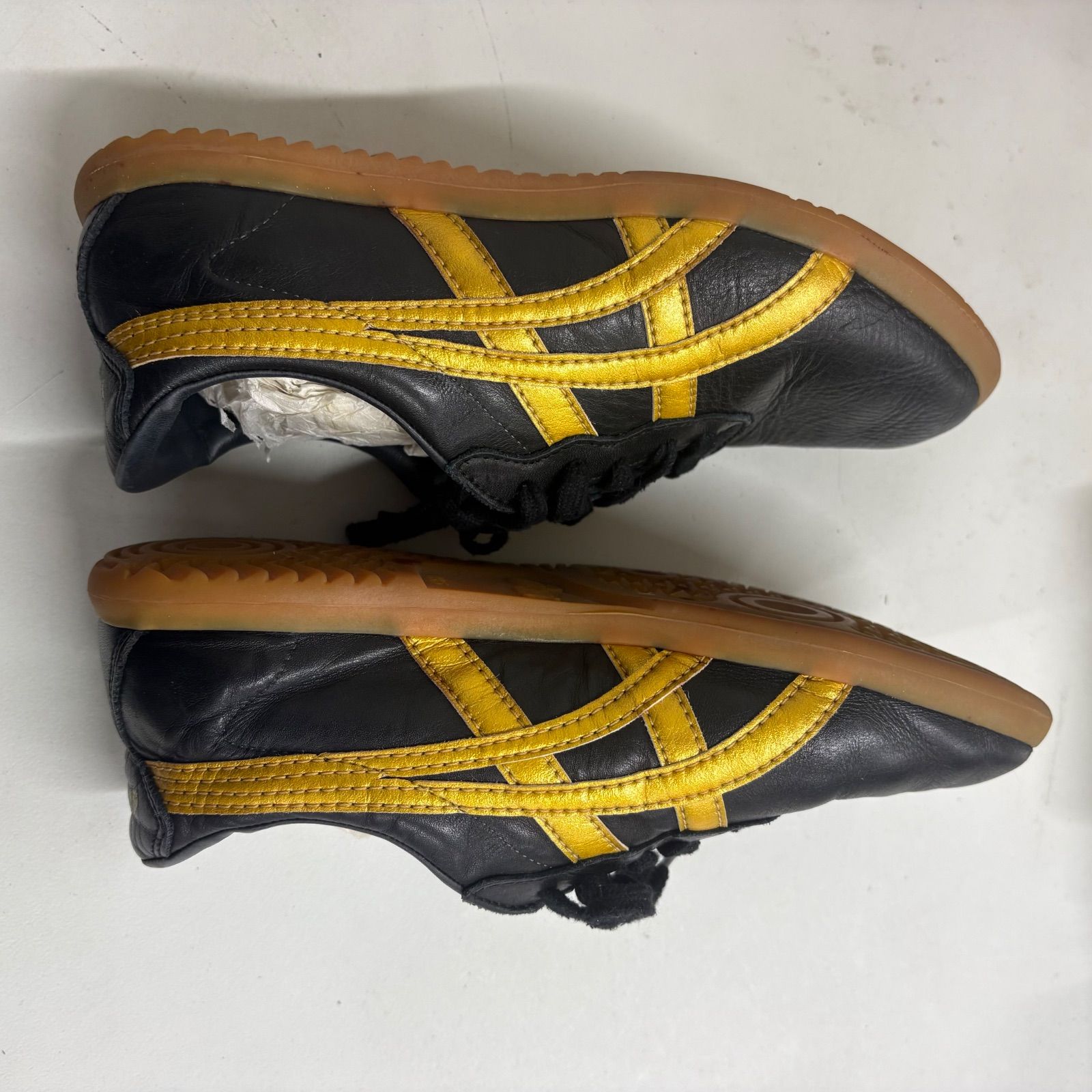 アシックス 太極拳シューズ 23.5㎝ ウーシューSL ブラック TOWO12