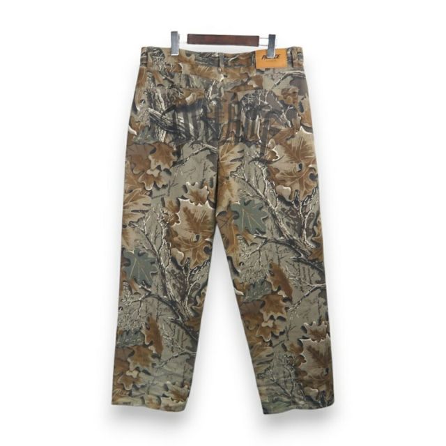 PALACE 25aw P90 BAGGY SCRIPT JEAN REALTREE サイズ34 パレス バギー 