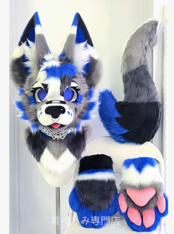 るるもか　在庫あり　犬　狼　ケモノ　着ぐるみ　マスク　コスプレ るるもか 在庫あり 犬 狼 ケモノ 着ぐるみ マスク コスプレ 在庫あり