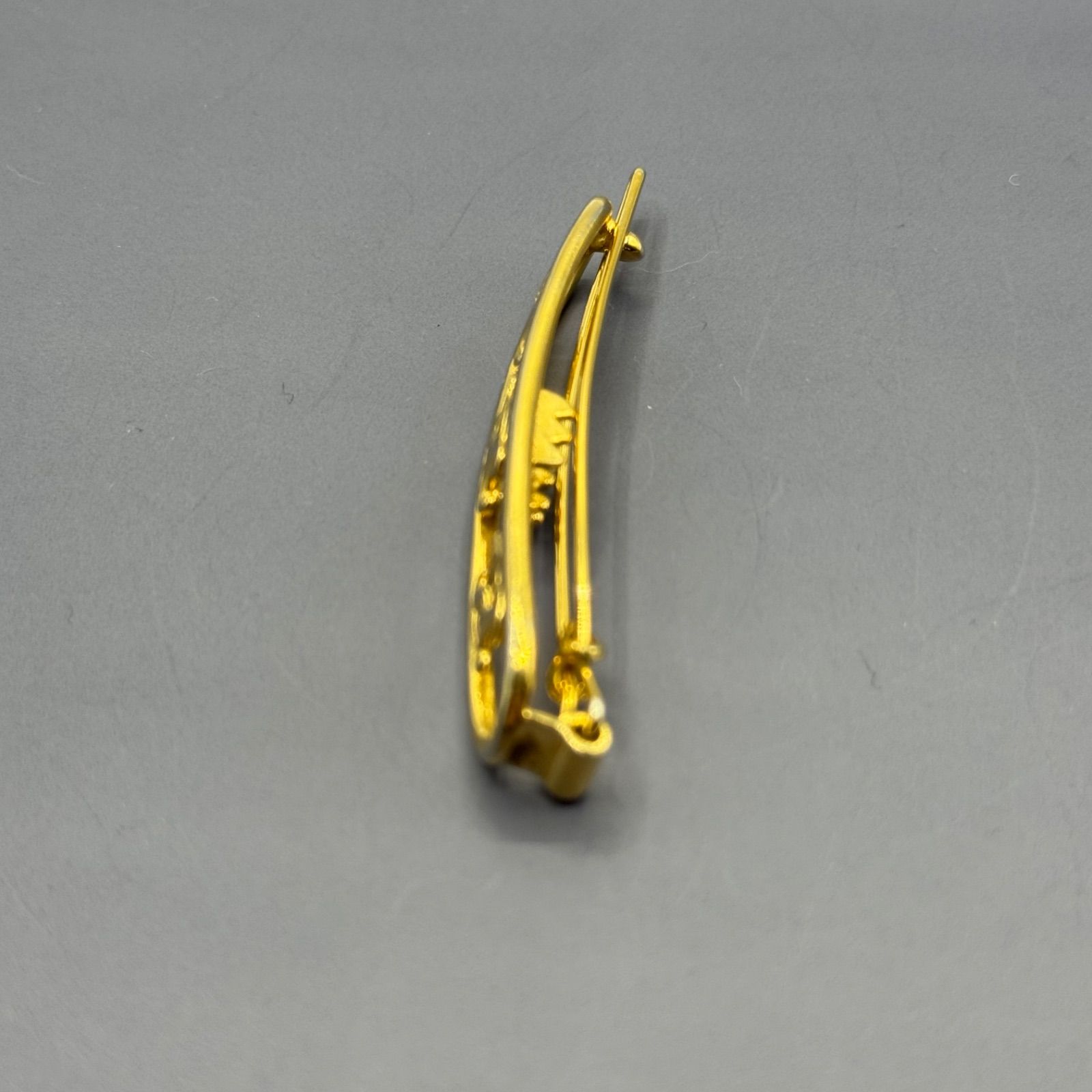 Celine Triomphe Hair Accessory Barrette Hairpin Vintage Old