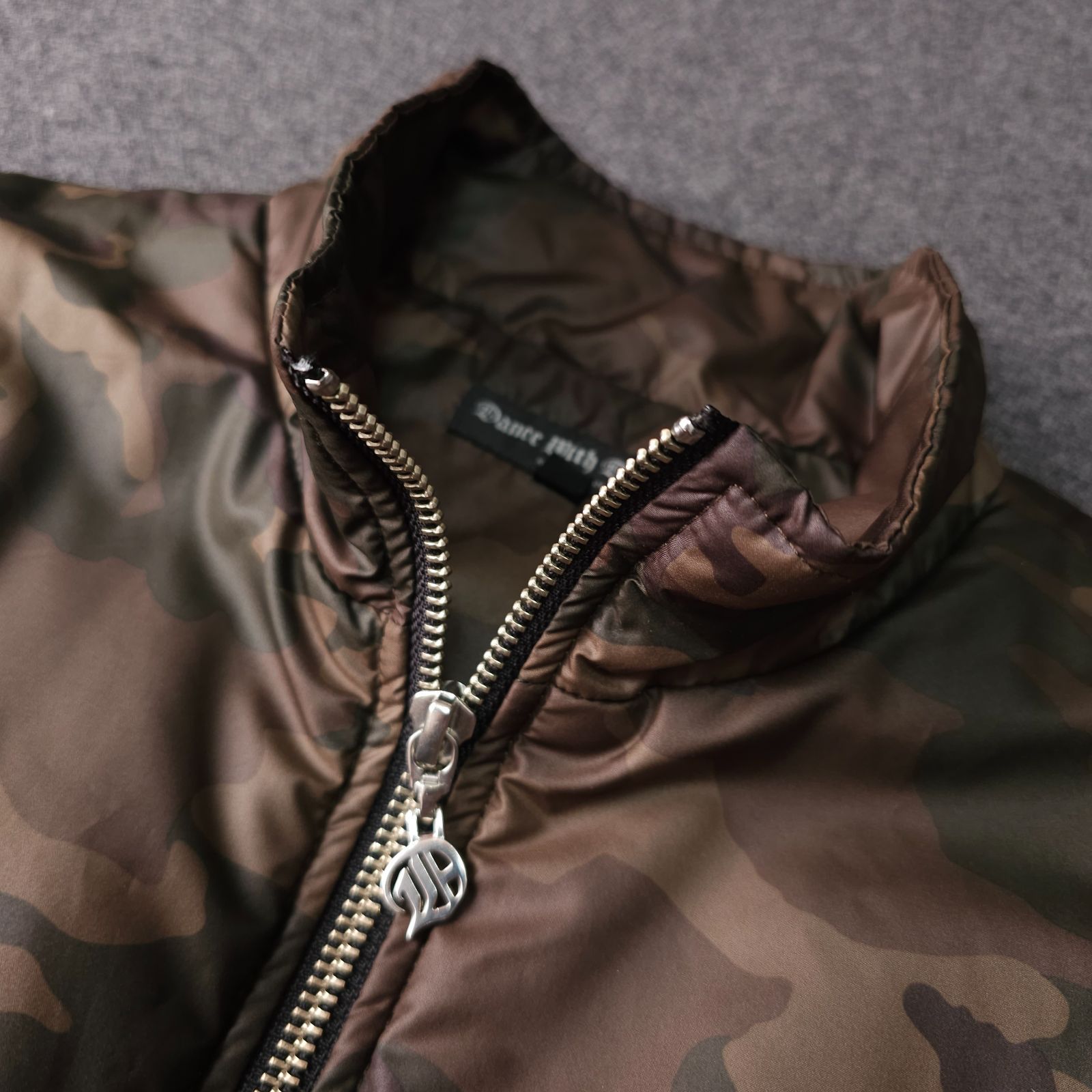 DANCE WITH DRAGON】ダンスウィズドラゴン 秋冬 迷彩柄 カモフラ 中綿