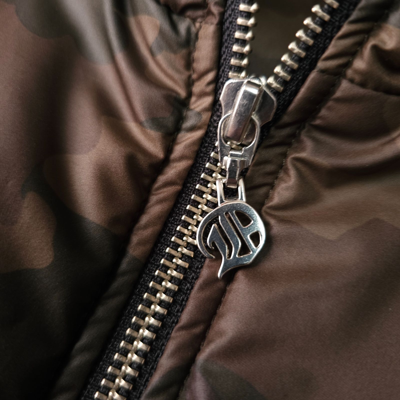 DANCE WITH DRAGON】ダンスウィズドラゴン 秋冬 迷彩柄 カモフラ 中綿