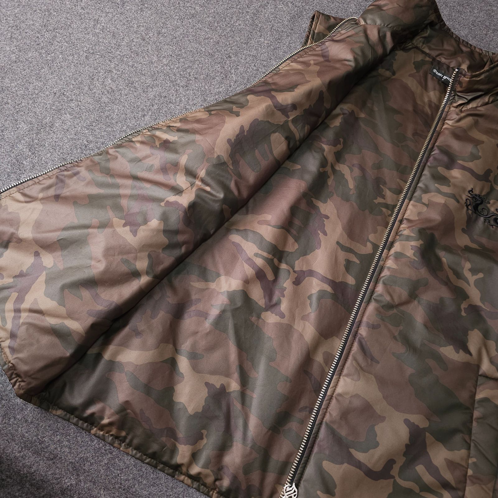 DANCE WITH DRAGON】ダンスウィズドラゴン 秋冬 迷彩柄 カモフラ 中綿