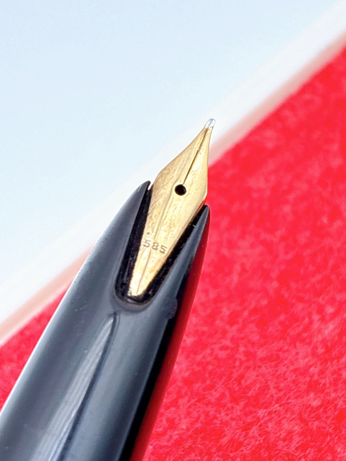 ジャンク】MONTBLANC/モンブラン No.34 万年筆 585/14K ブラック