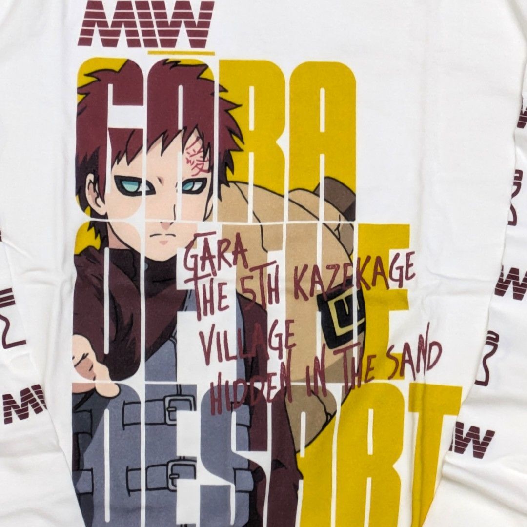 送料無料 24時間以内発送 未使用 極美品 Mサイズ 我愛羅 ロングTシャツ