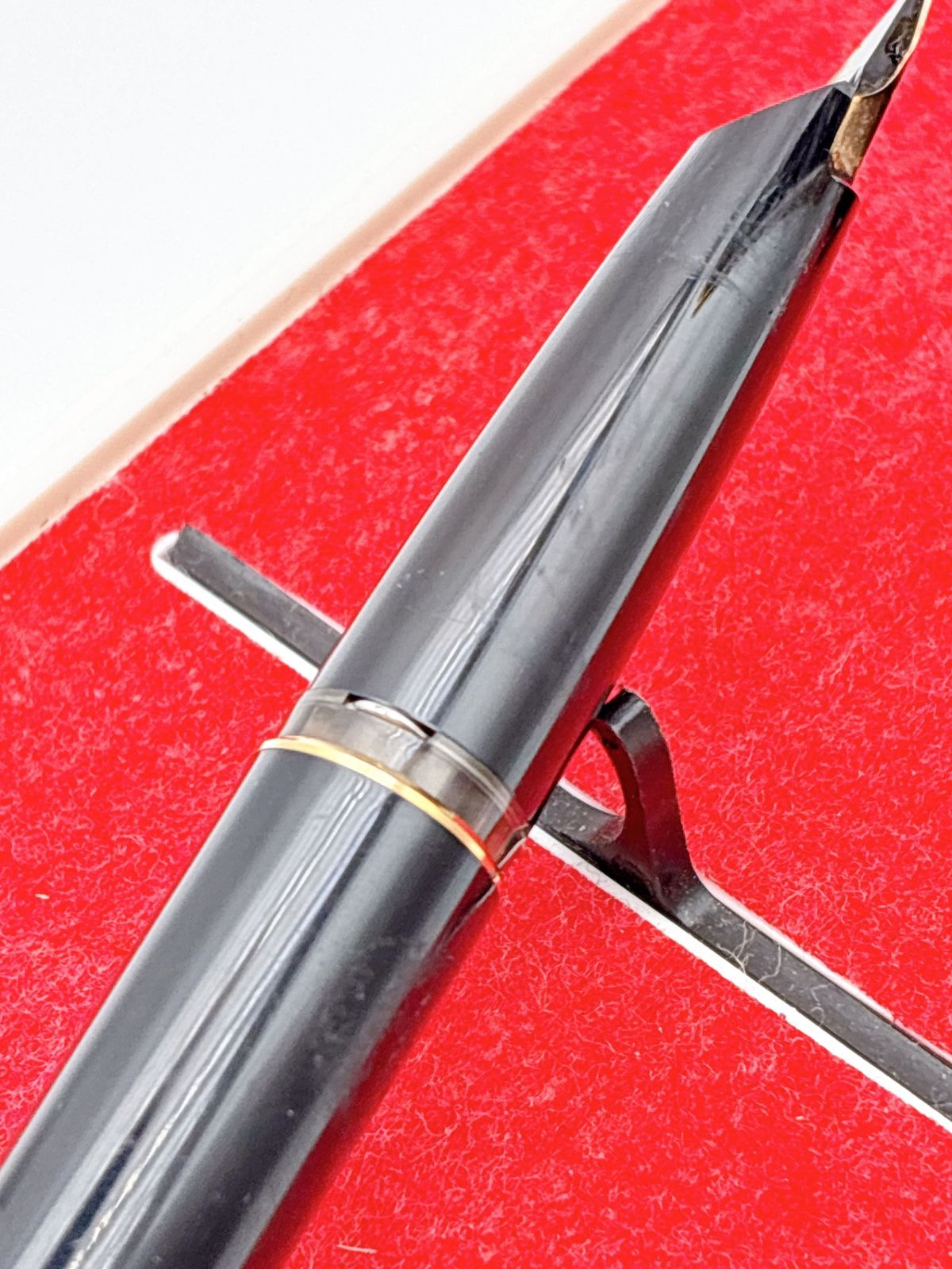 MONTBLANC/モンブラン 万年筆 ブラック/ゴールド ヴィンテージ FC