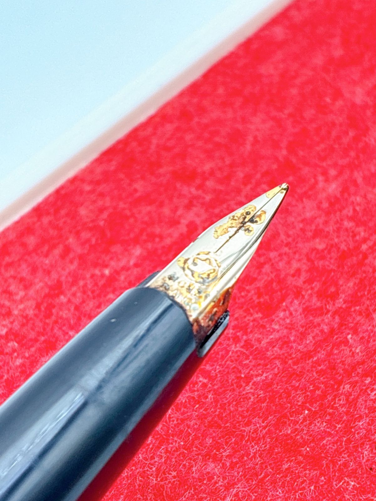 MONTBLANC/モンブラン 万年筆 ブラック/ゴールド ヴィンテージ FC-rel006 MONTBLANC/モンブラン 万年筆 ブラック/ゴールド ヴィンテージ FC