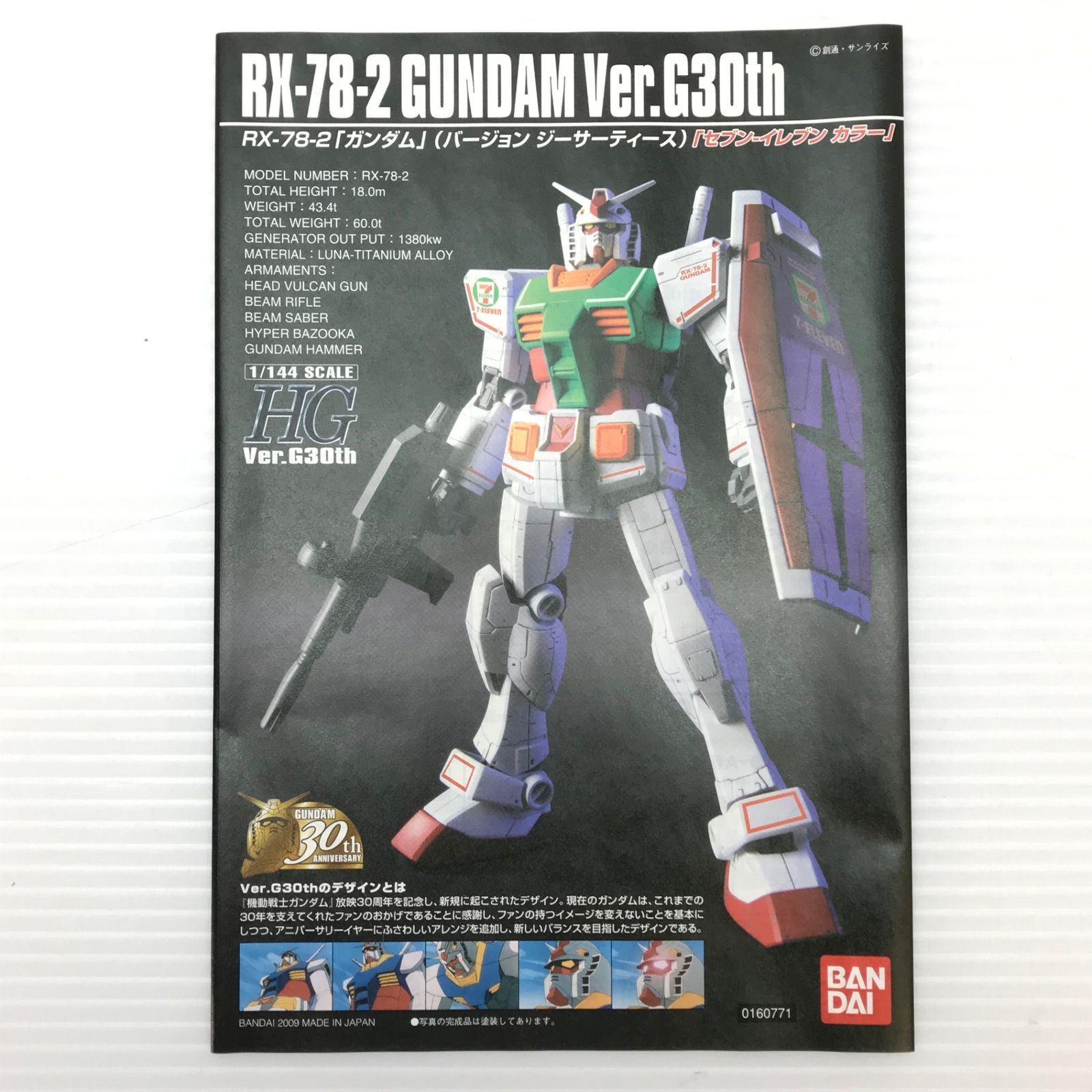 ◎ BANDAI プラモデル 1/144 HGUC MS-06S シャア専用ザク セブン