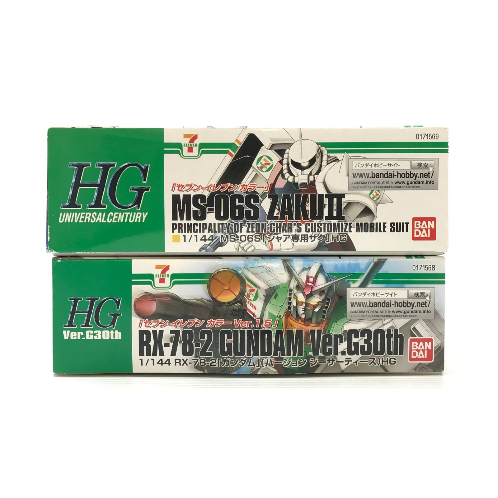 ◎ BANDAI プラモデル 1/144 HGUC MS-06S シャア専用ザク セブン