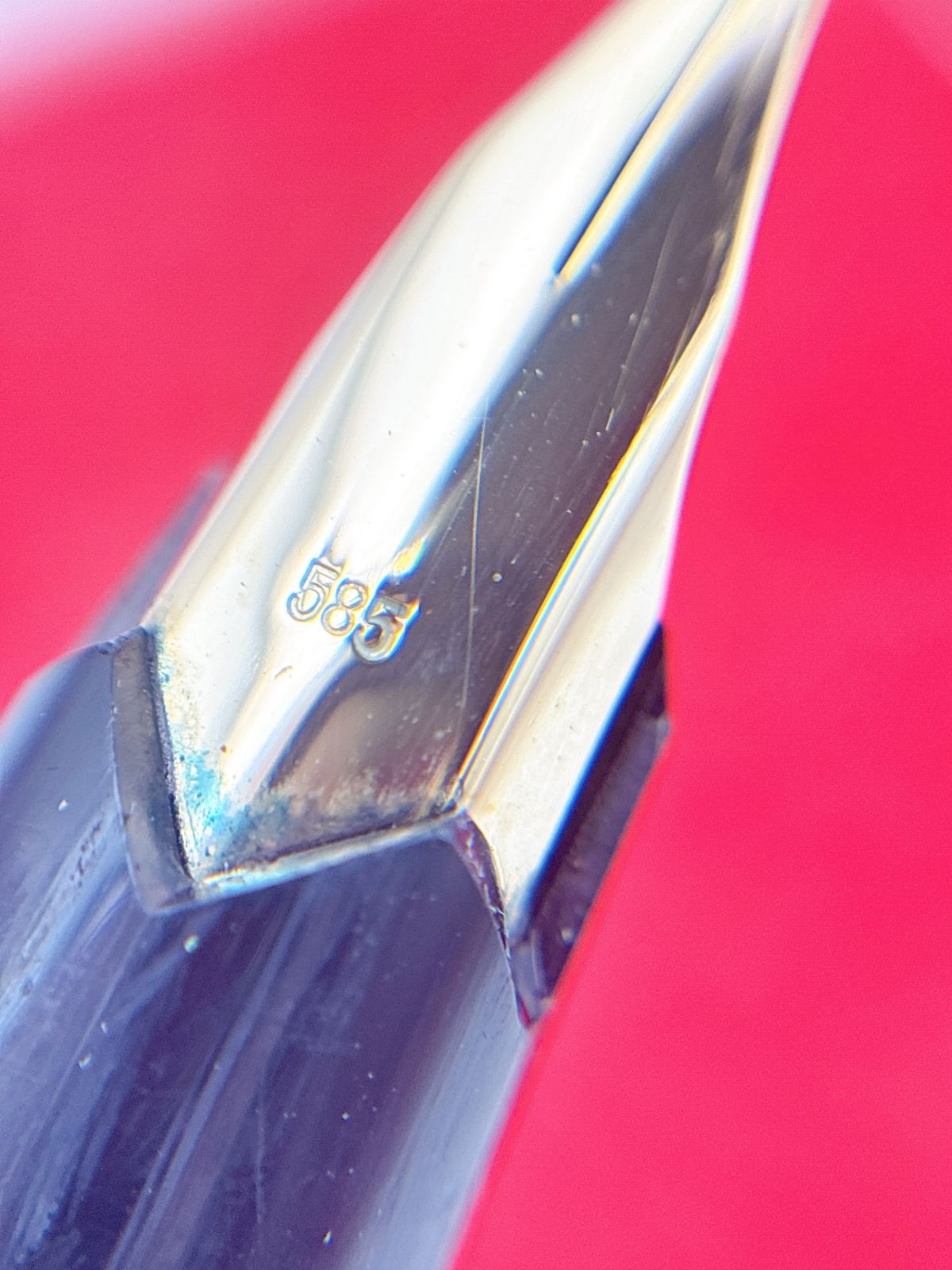 MONTBLANC/モンブラン 万年筆 585/14K ブラック/ゴールド ヴィンテージ