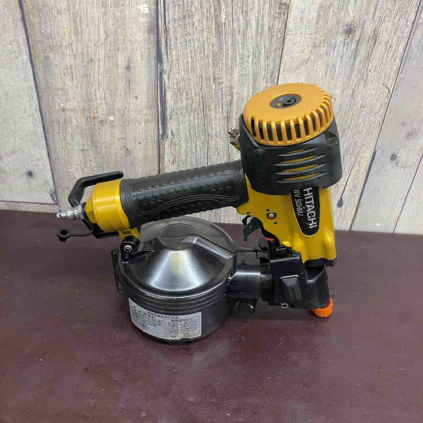 日立釘打機NV50HMJ動作品 HiKOKI(日立) 高圧釘打ち機 NV50HMJ エア工具 日立釘打機NV50HMJ動作品 HiKOKI(日立) 高圧釘打ち機 NV50HMJ エア工具