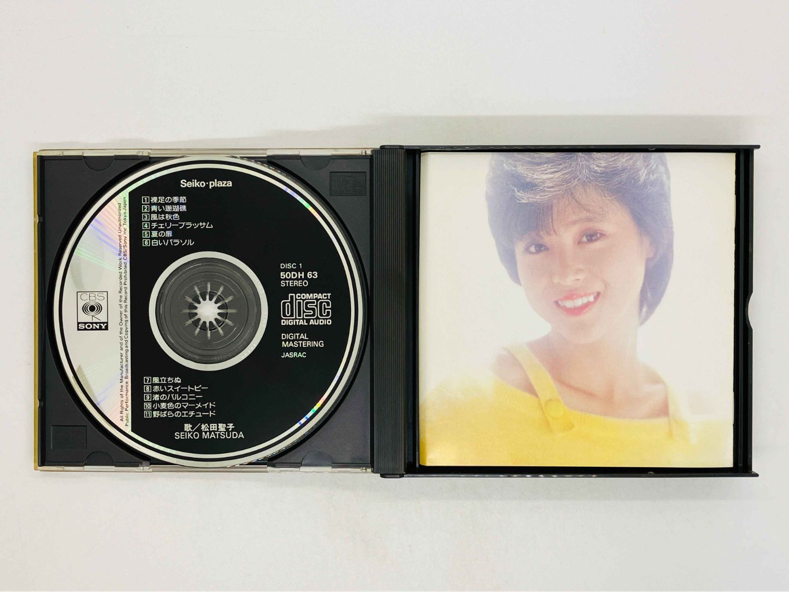 CD】松田聖子 Seiko・plaza セイコ・プラザ 50DH 63-4 初期盤 CD2枚組 金
